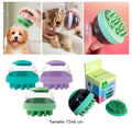 Cepillo de Baño y Masaje para Perros y Gatos