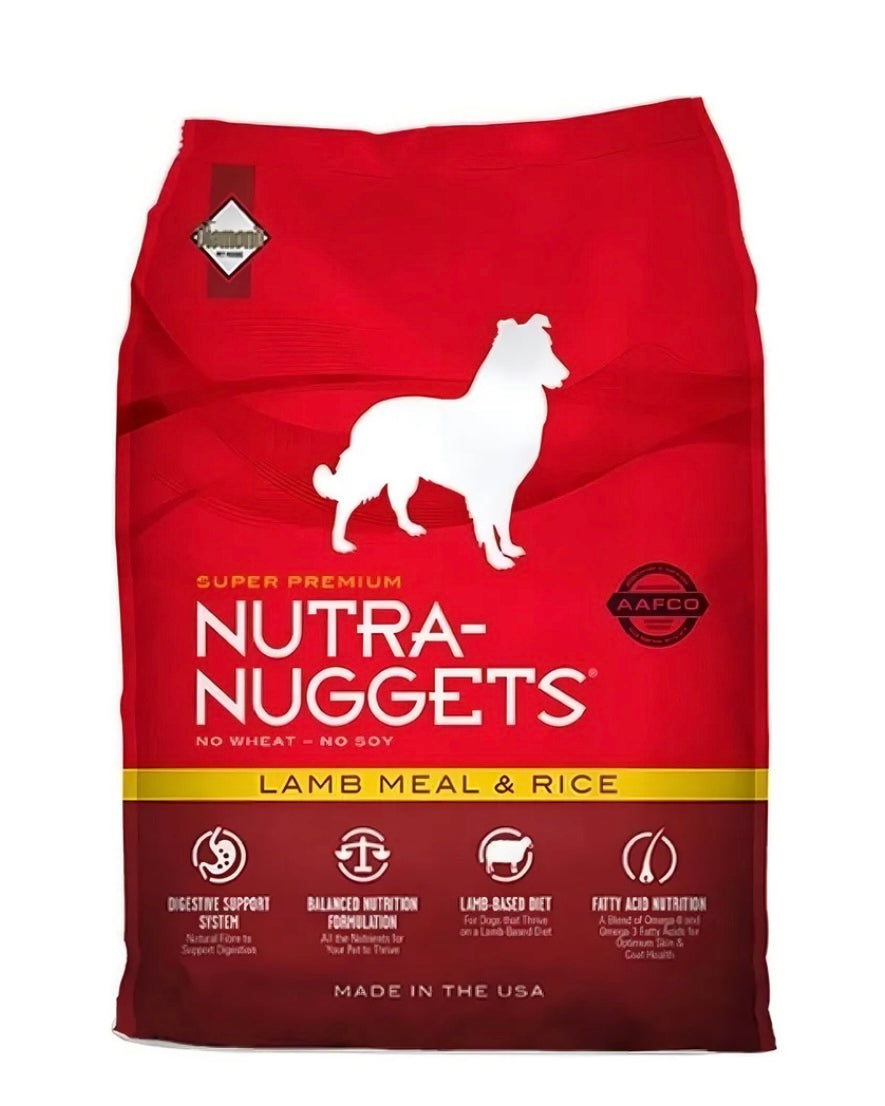 Nutra Nuggets Cordero y Arroz Perro Adulto
