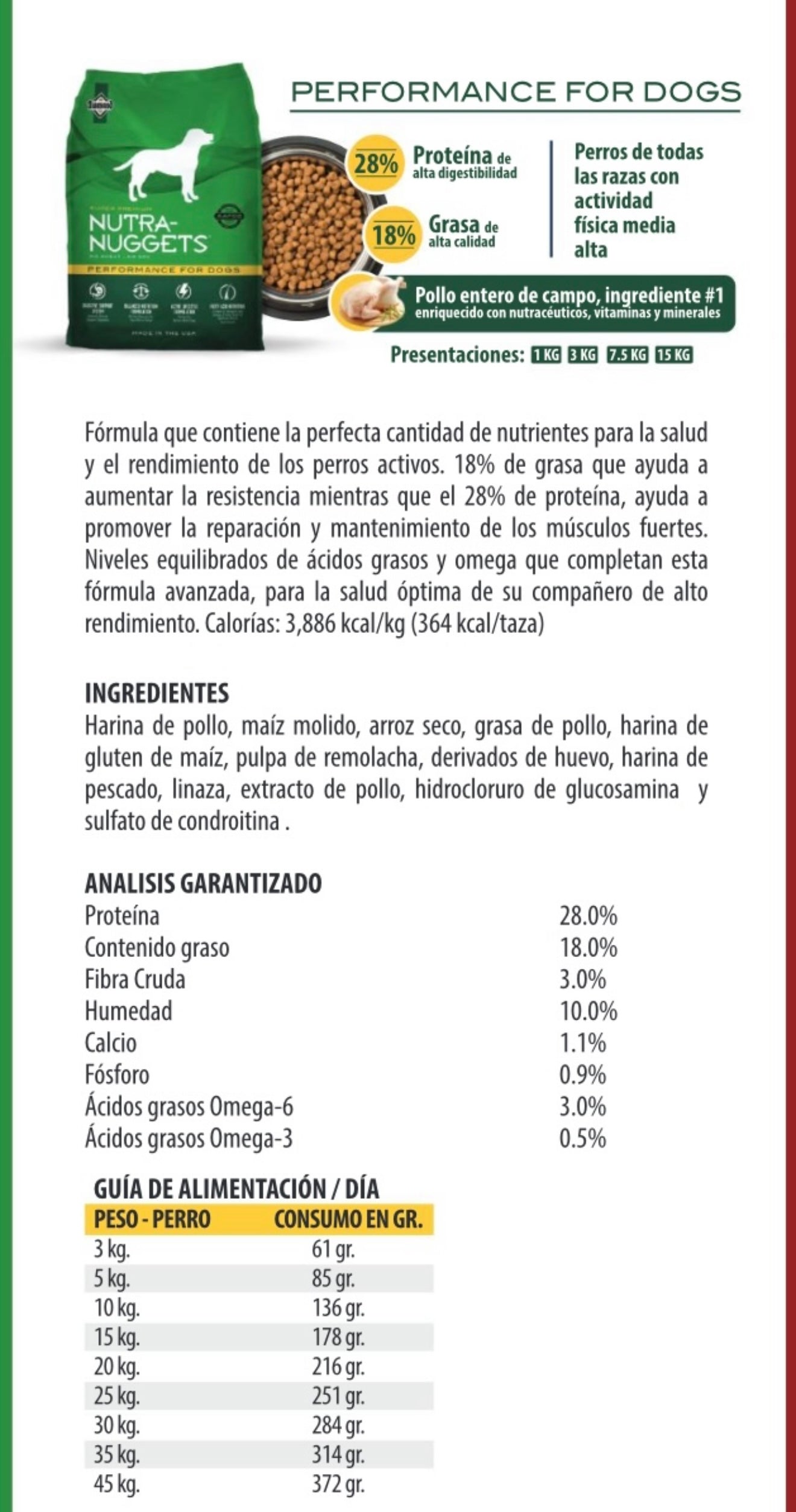 Nutra Nuggets Performance For Dogs