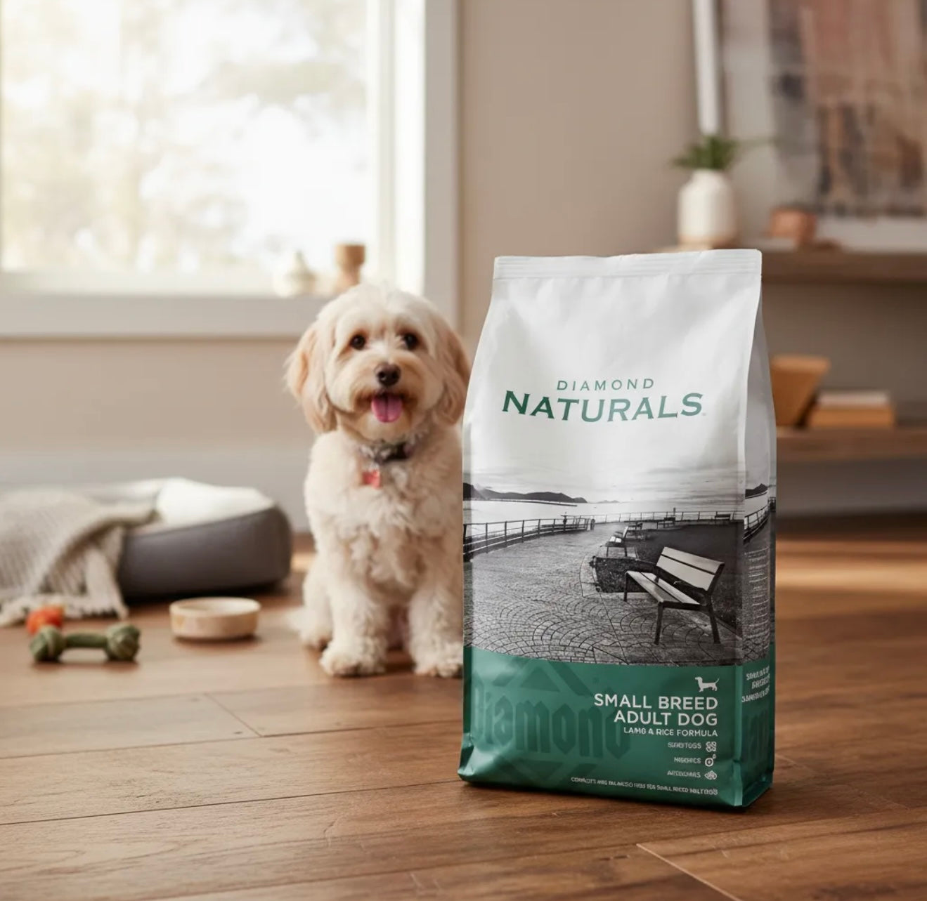 Diamond Naturals Small Breed Adult  Cordero Razas Pequeñas