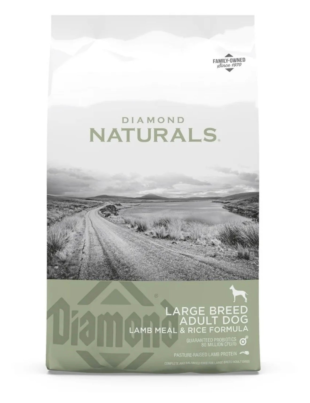 Diamond Naturals Adult Large Breed Cordero y Arroz - Perros Razas Grandes