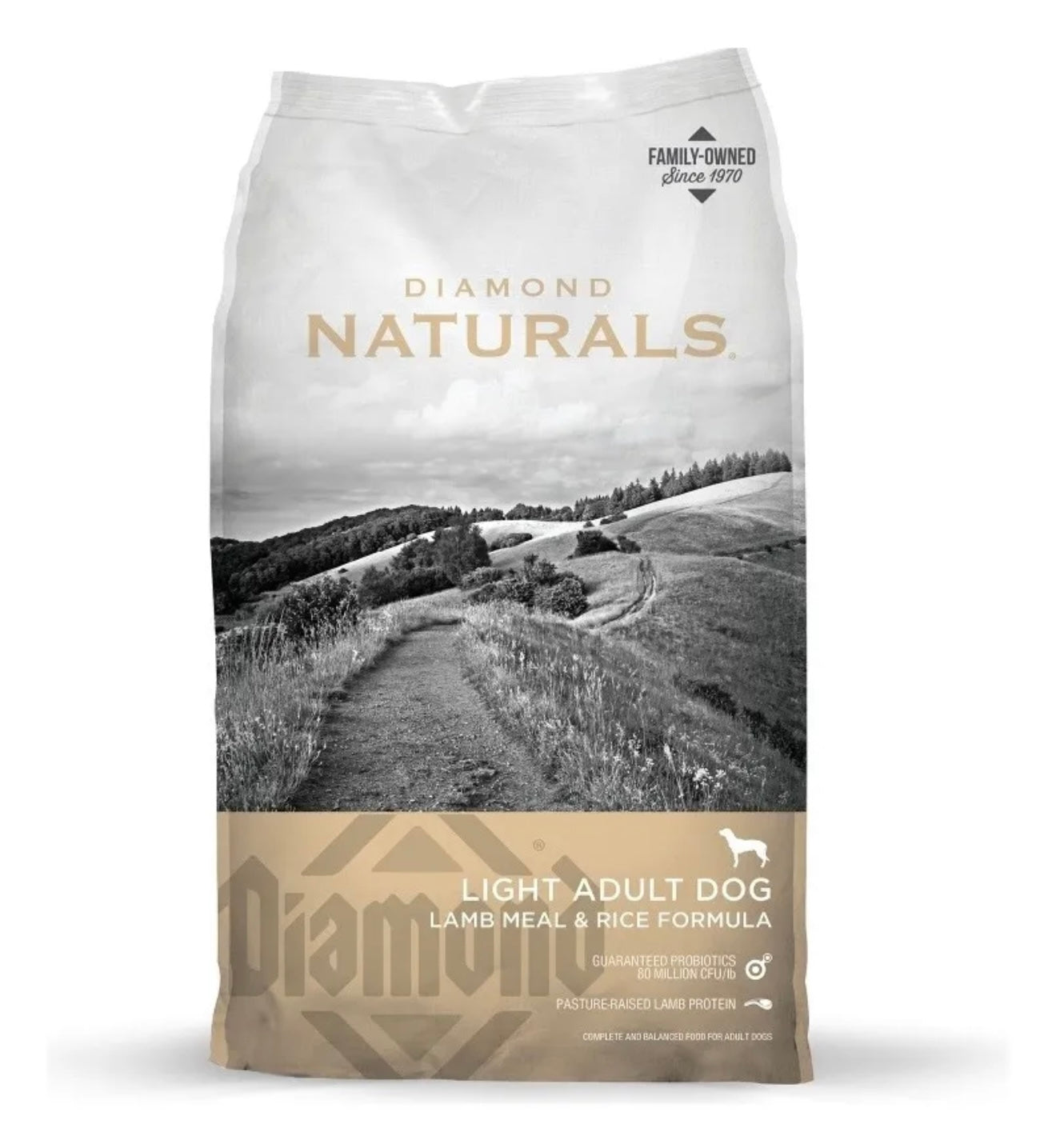Diamond Naturals Light Adult Dog Cordero y Arroz – Control de Peso para Perros Adultos