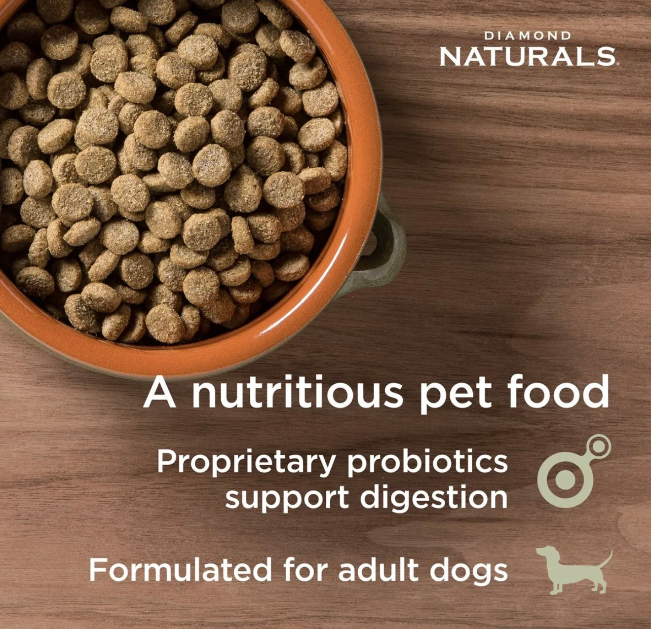Diamond Naturals Light Adult Dog Cordero y Arroz – Control de Peso para Perros Adultos