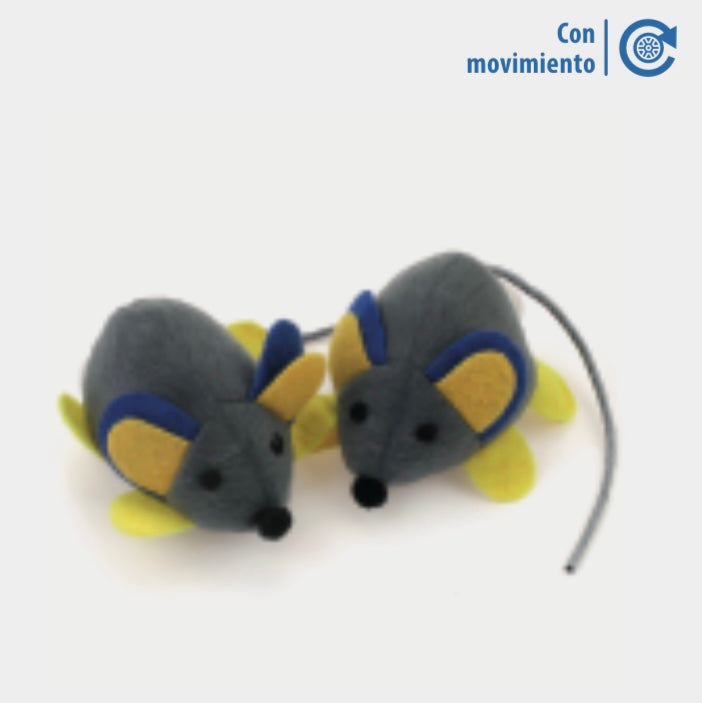 Juguete Ratón con Cuerda para Gatos – Juguete Interactivo con Movimiento