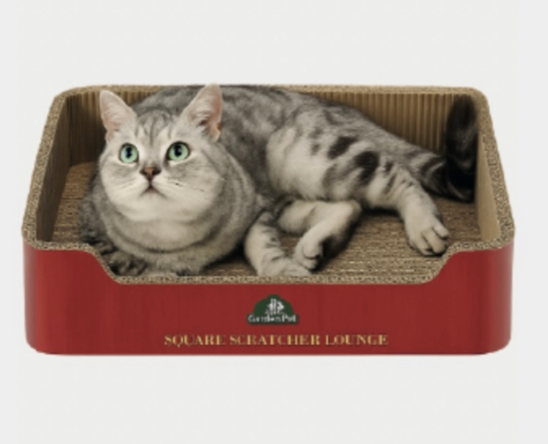 Cama Rascador para Gatos Lounge Real – Sofá + Rascador 2 en 1