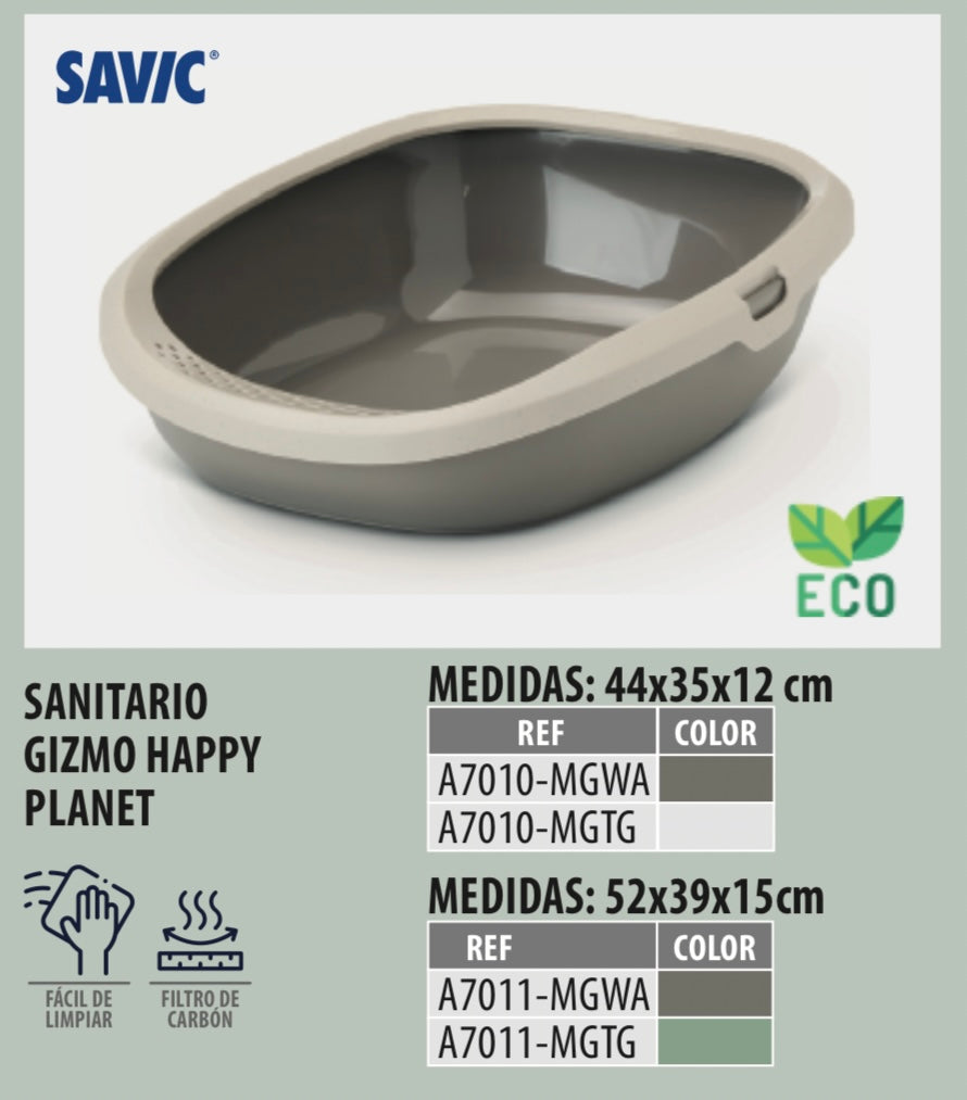 Arenera para Gatos Savic Gizmo Happy Planet